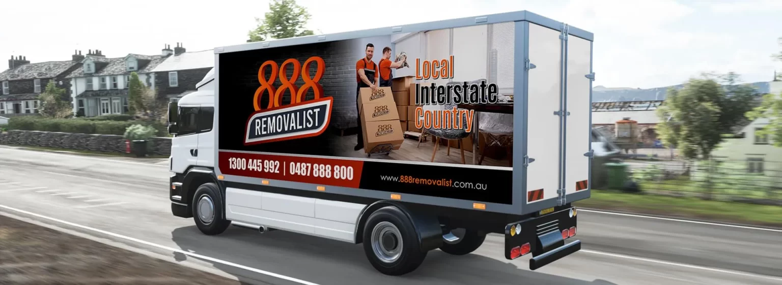 Sydney Removalists truck by 888 Removalist