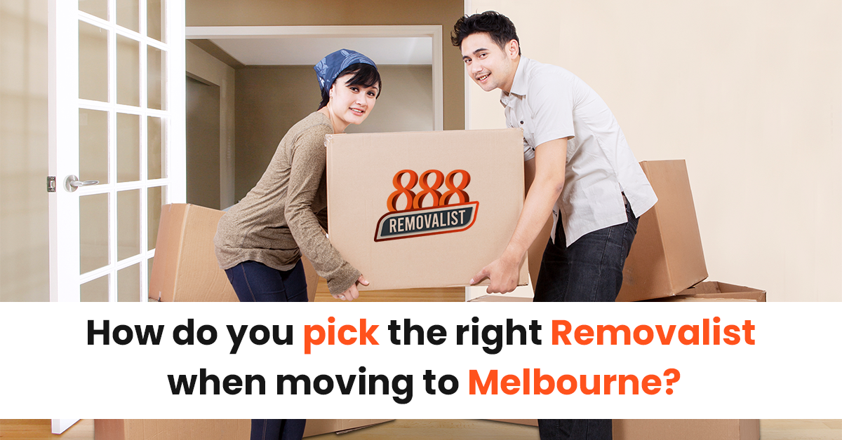 pick the right removalist